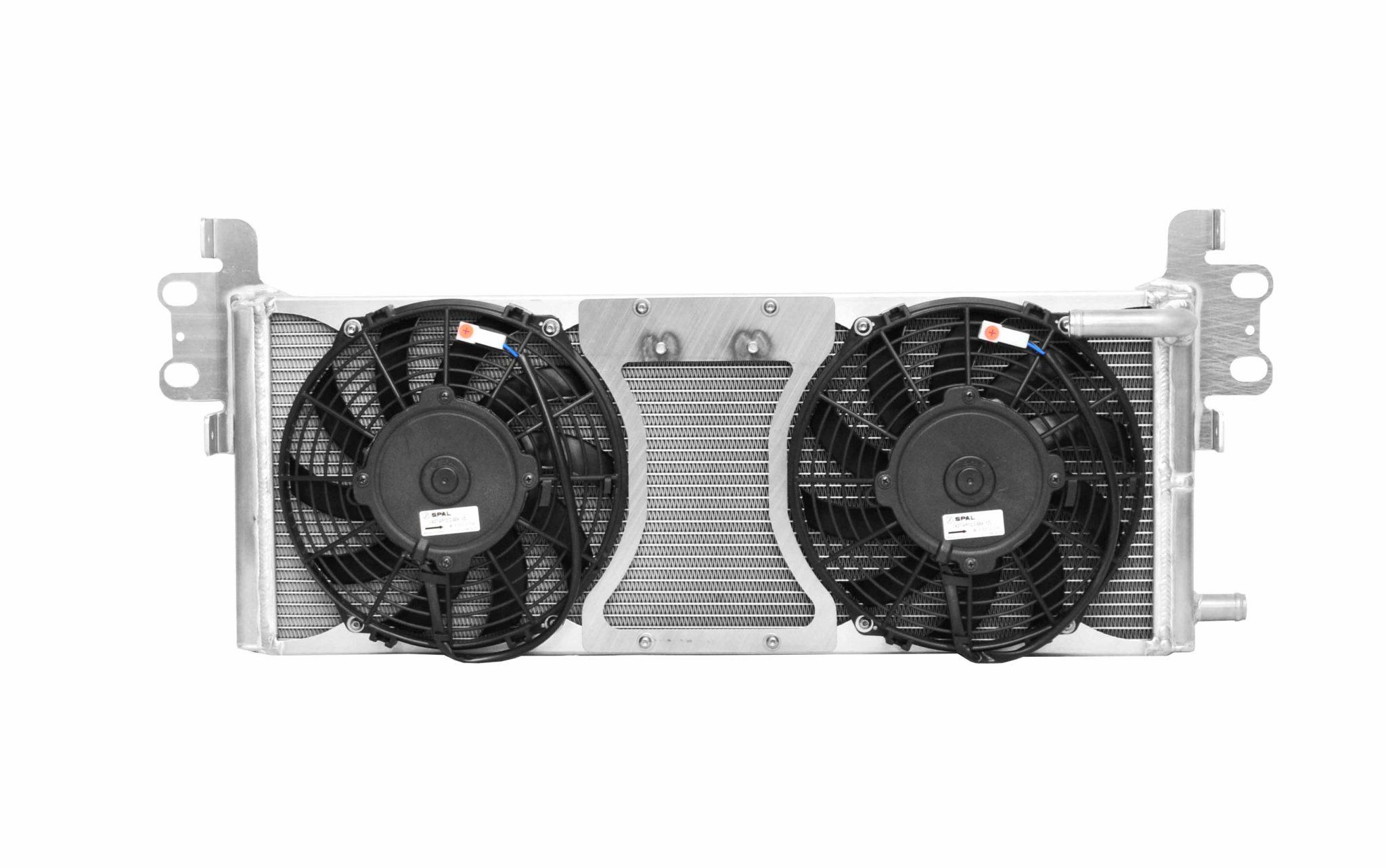 PWR Dual Pass Heat Exchanger w/ Dual Puller Fans
