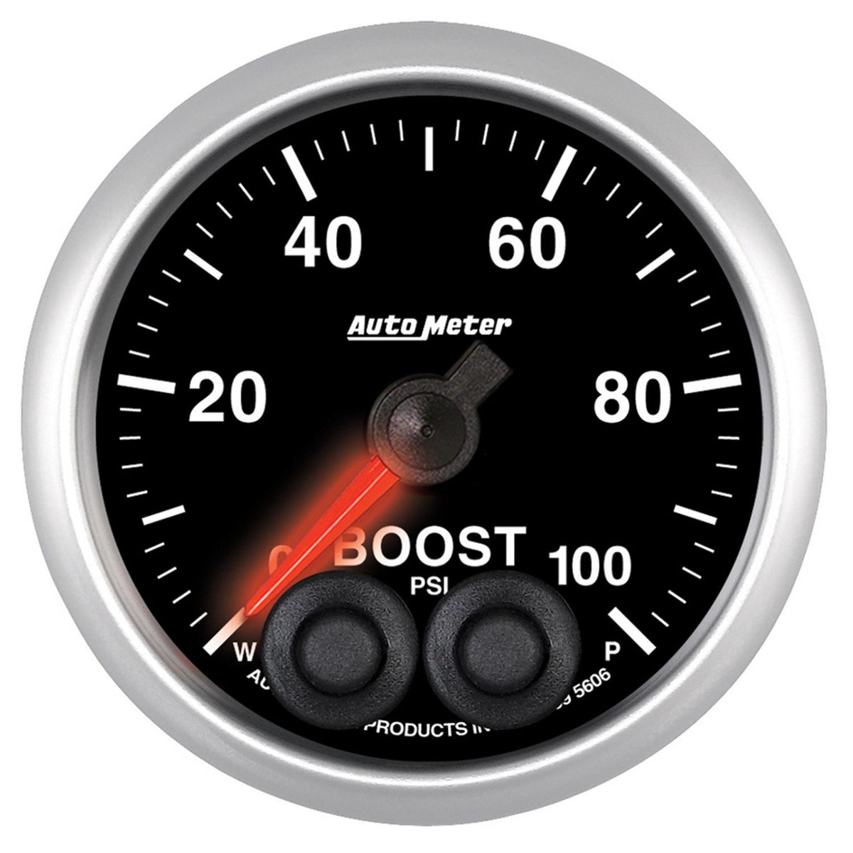 Auto Meter 2-1/16" BOOST, 0-100 PSI, ELITE - 5606