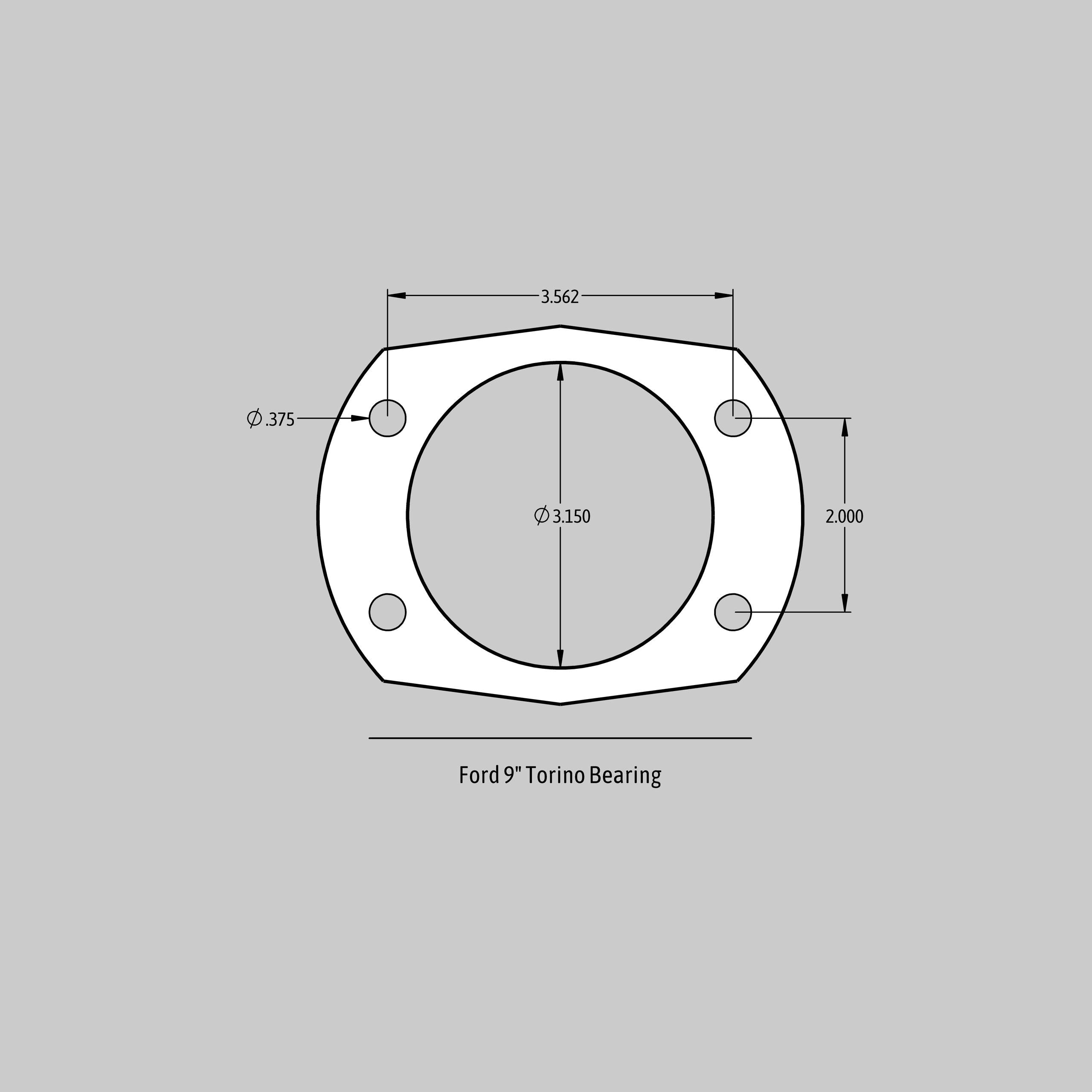 Baer SS4+ Brake System Rear - 4262325S
