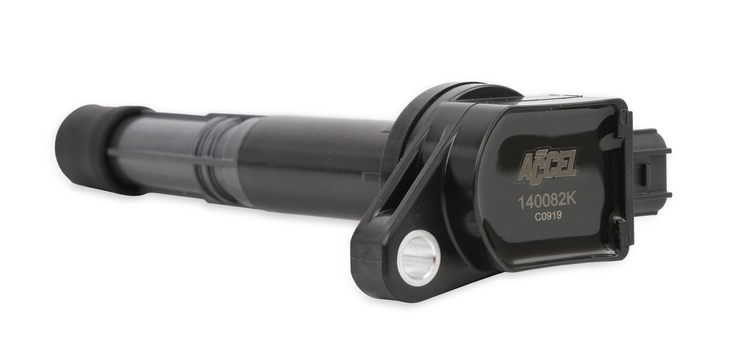 Accel Coil, 08-15 Honda/Acura 2.4L, 4Pk, Black () - 140082K-4