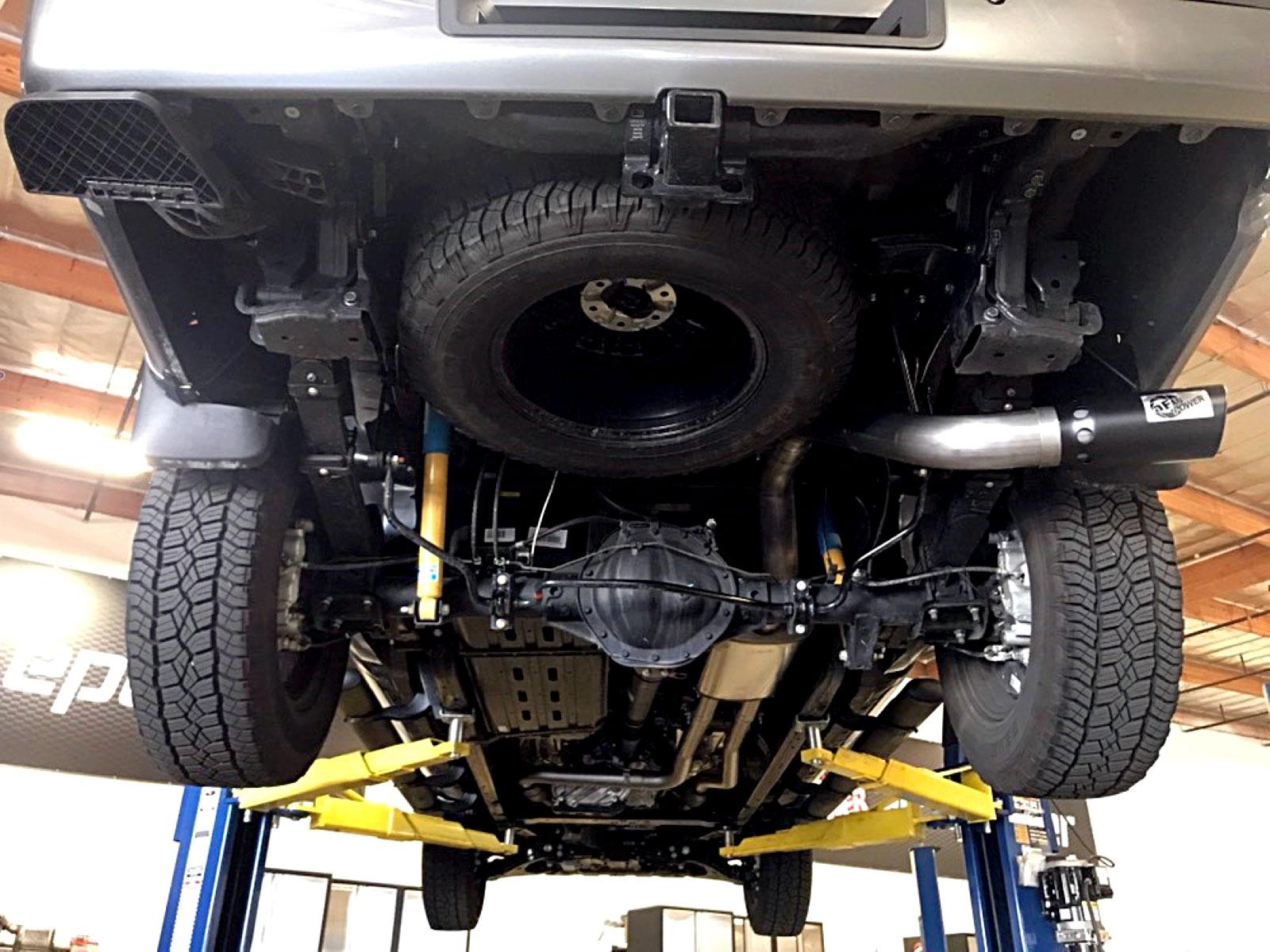 AFE Cat-Back Exhaust System (2016-2019 Nissan Titan XD V8-5.6L) - 49-46135-P