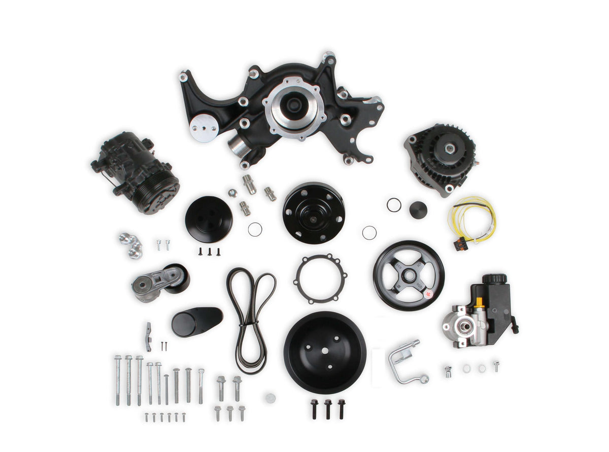 Holley Big Block Chevy Mid-Mount Complete Accessory System.  - 20-242BK