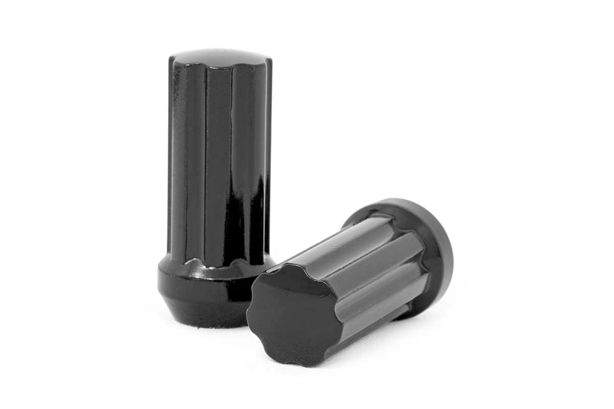 Rough Country 9/16 x 18 Lug Nut Set of 32 Black (1994-2013 Ram 3500, Ram 2500, Ram 1500, Dakota, 3500, 2500, 1500) - 5631832BLK