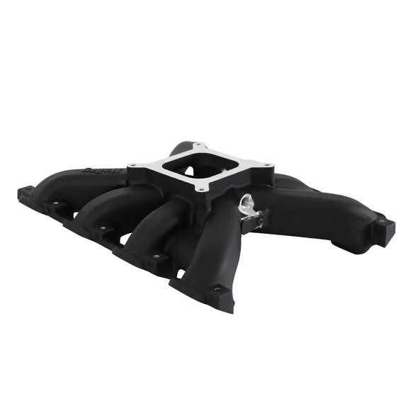 Holley Single Plane Intake - GM Gen V LT - Black - 300-940BK