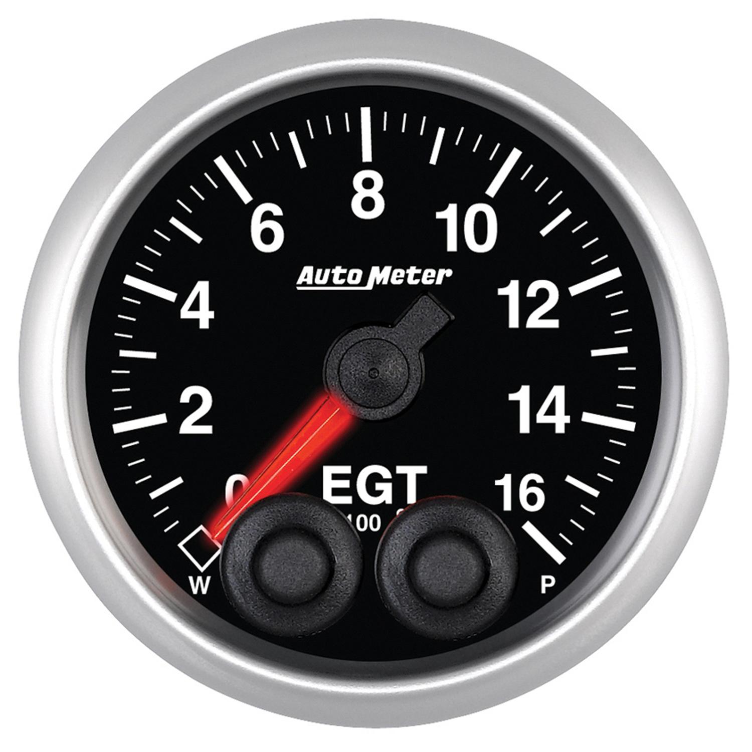 Auto Meter 2-1/16" PYROMETER, 0-1600 °F, ELITE - 5646