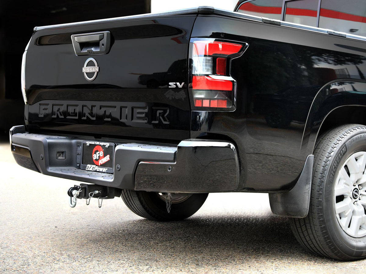 AFE ROCK BASHER 2-1/2 IN 409 Stainless Steel Cat-Back Hi-Tuck Exhaust System (2022-2026 Frontier) - 49-46141