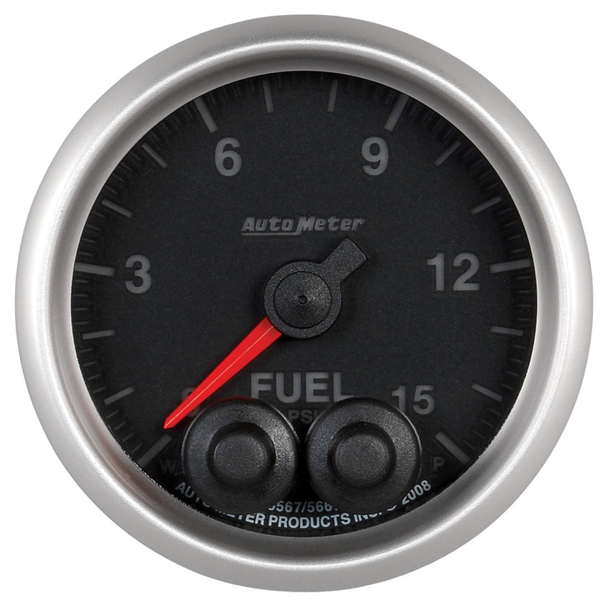 Auto Meter 2-1/16" FUEL PRESSURE, 0-15 PSI, ELITE - 5667