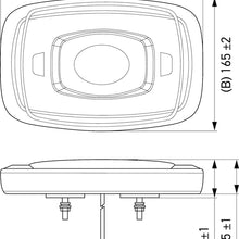 Hella L/Bar Mini 10In Led (Mv Mag Amber Lens)