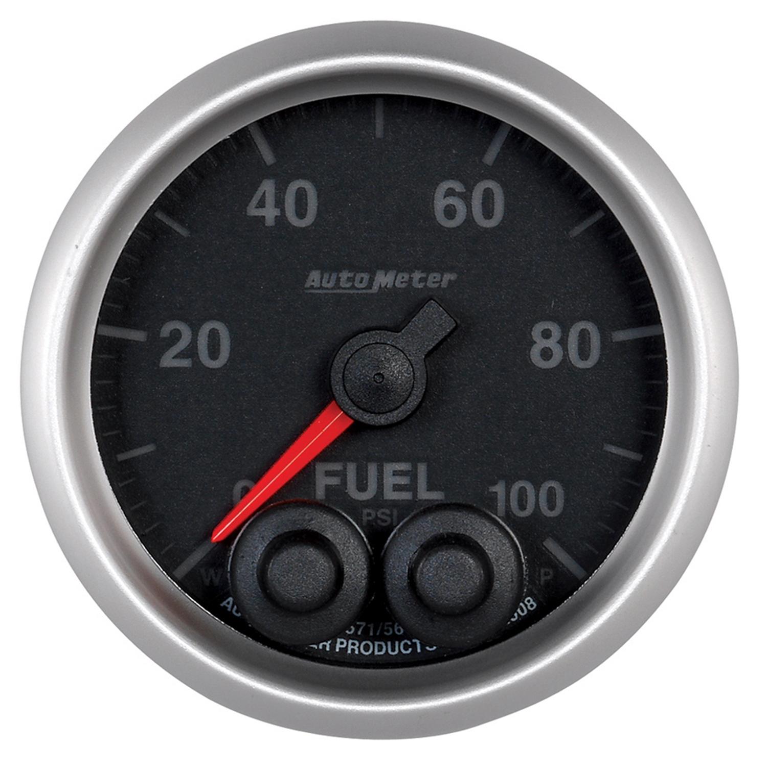 Auto Meter 2-1/16" FUEL PRESSURE, 0-100 PSI, ELITE - 5671