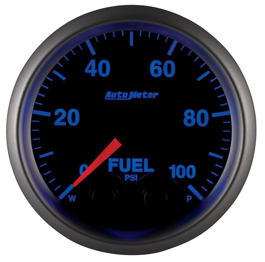 Auto Meter 2-1/16" FUEL PRESSURE, 0-100 PSI, ELITE - 5671