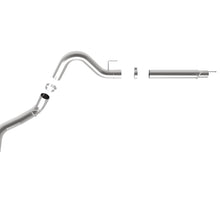 AFE Large Bore-HD 4 IN 409 Stainless Steel DPF-Back Exhaust System w/ Black Tip Ford F-150 2021 V6-3.0L (td) - 49-43143-B