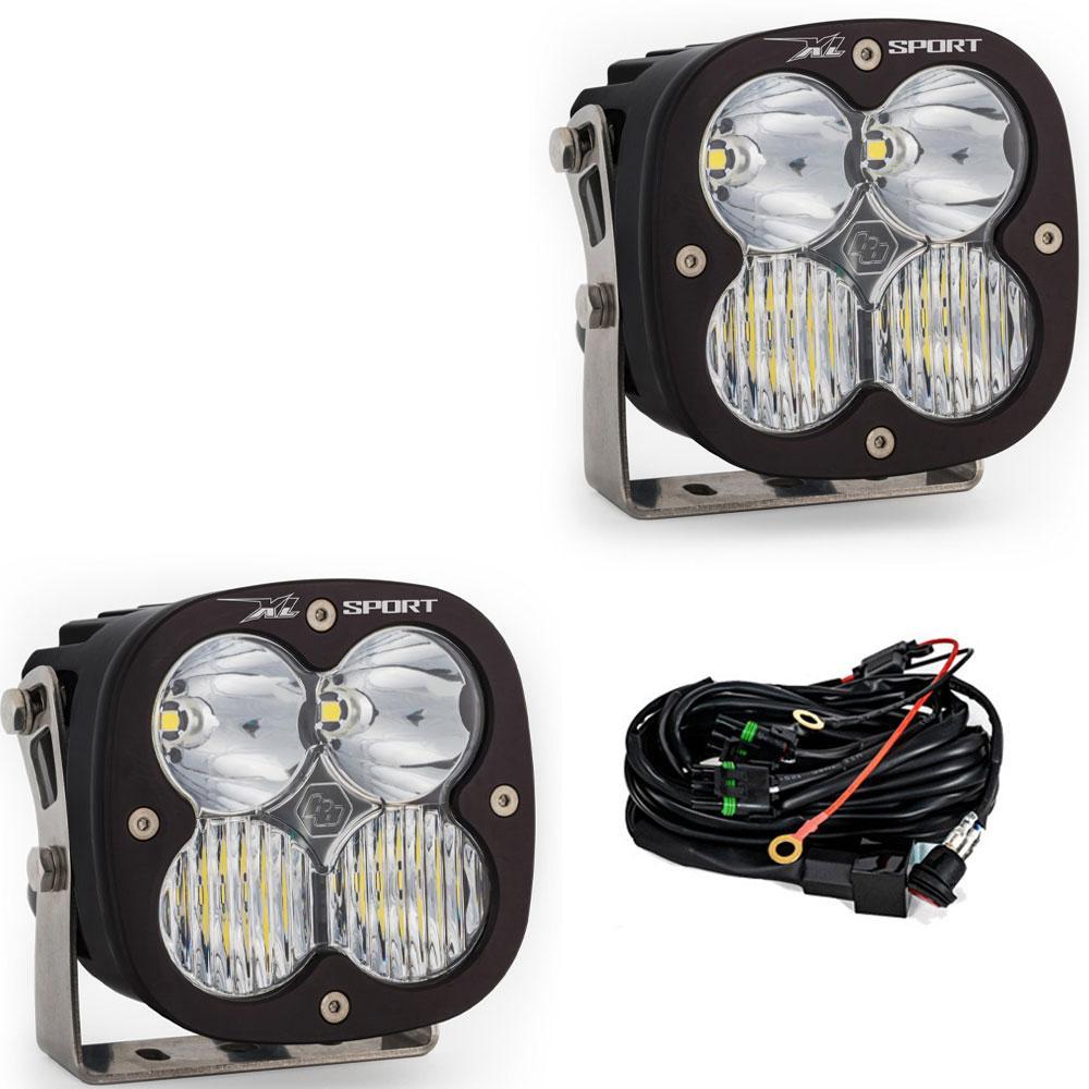 Baja Designs LED Light Pods Driving Combo Pattern Pair XL Sport Series Baja Designs - 567803