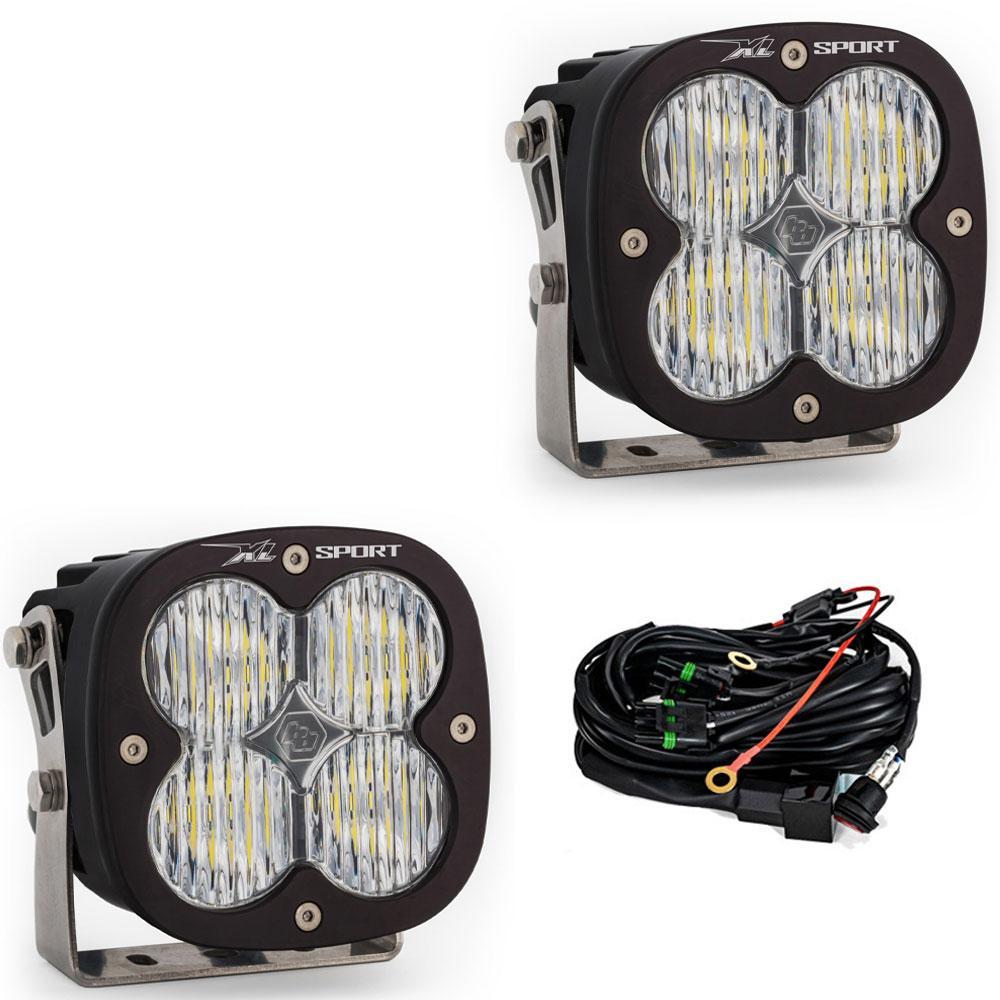 Baja Designs LED Light Pods Wide Cornering Pattern Pair XL Sport Series Baja Designs - 567805