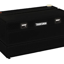 Tradesman Aluminum L-Shape Liquid Storage Tank Combo (48in. / 80 Gallon Capacity) - Black