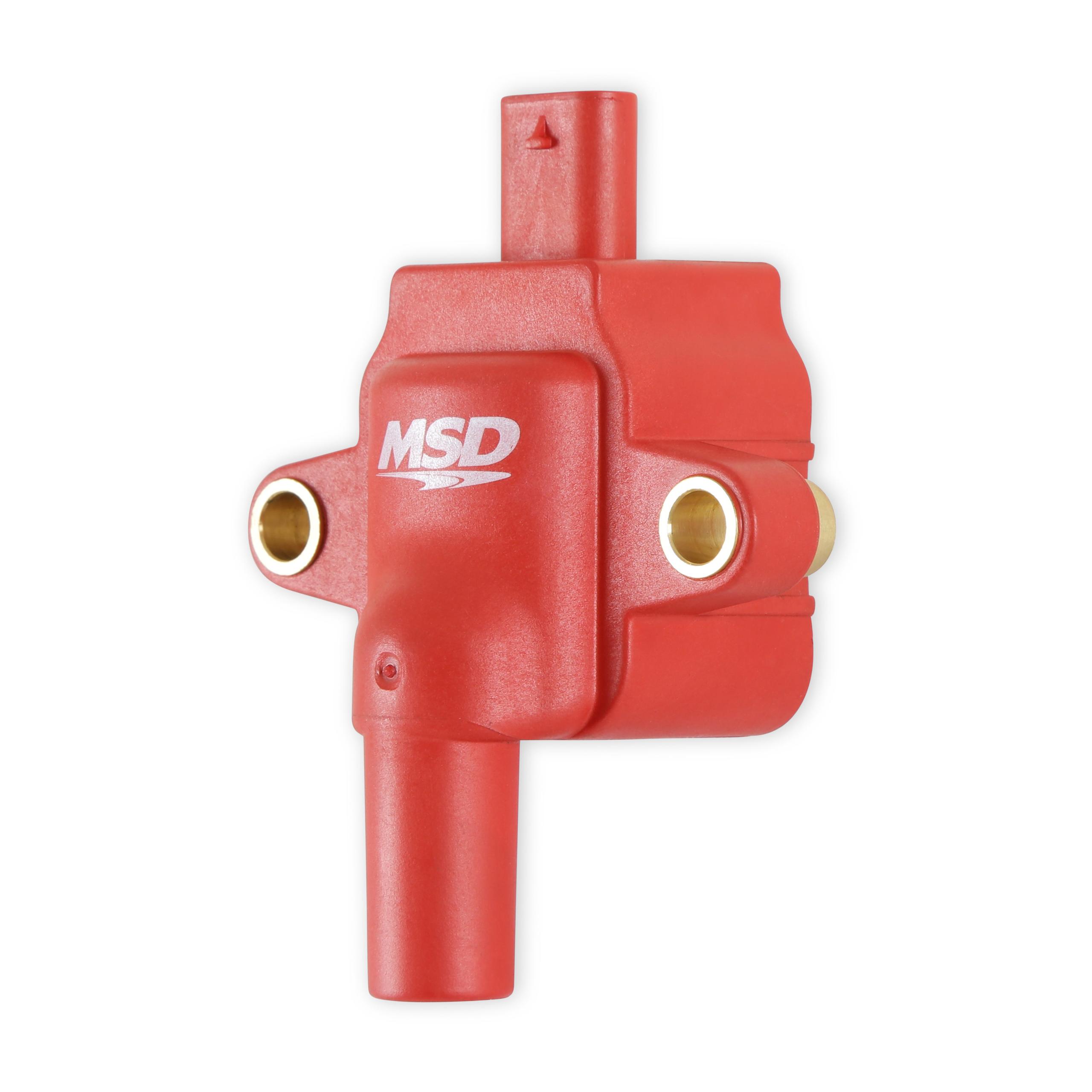 MSD 7.3L GODZILLA IGNITION COIL, RED, SINGLE - 8283