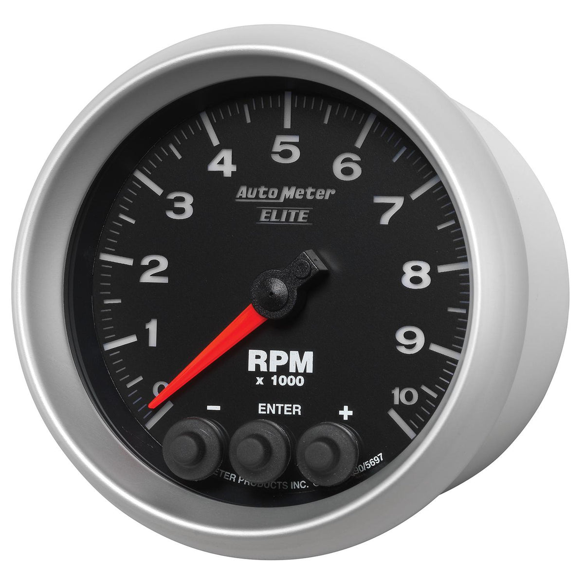 Auto Meter 3-3/8" IN-DASH TACHOMETER, 0-10,000 RPM, ELITE - 5697