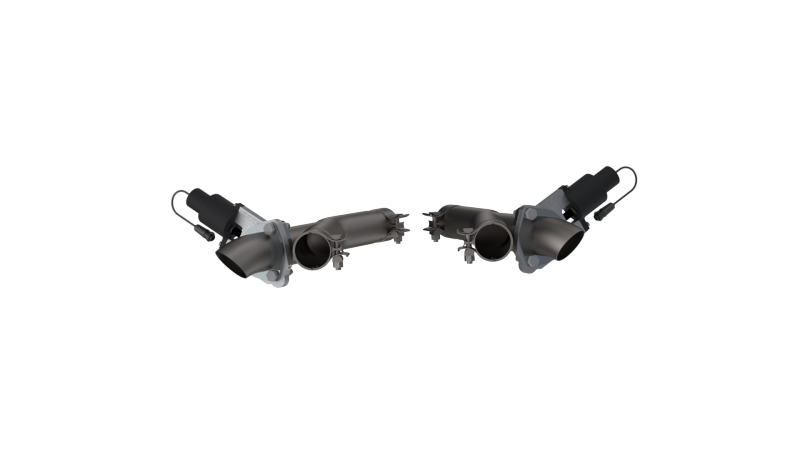 QTP 2011-2020 Dodge Durango 5.7L QTP Aggressor Cutout Pipes - 520511