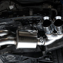 AWE Touring Edition Exhaust - Quad Chrome Silver Tips (2020-2024 Corvette C8) - 3015-42151