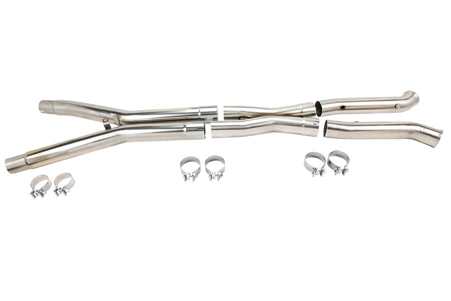 Kooks 3" SS Off-Road Race Only X-Pipe. 2005-2008 Corvette 6.0L/6.2L. Connects to OEM. - 21603101