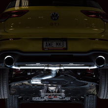 AWE Track Edition Catback Exhaust - Chrome Silver Tips (2022-2023 Volkswagen MK8 GTI) - 3020-32658