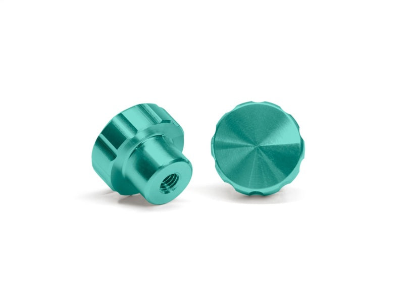 WeatherTech Colored Billet Knobs-Turquoise