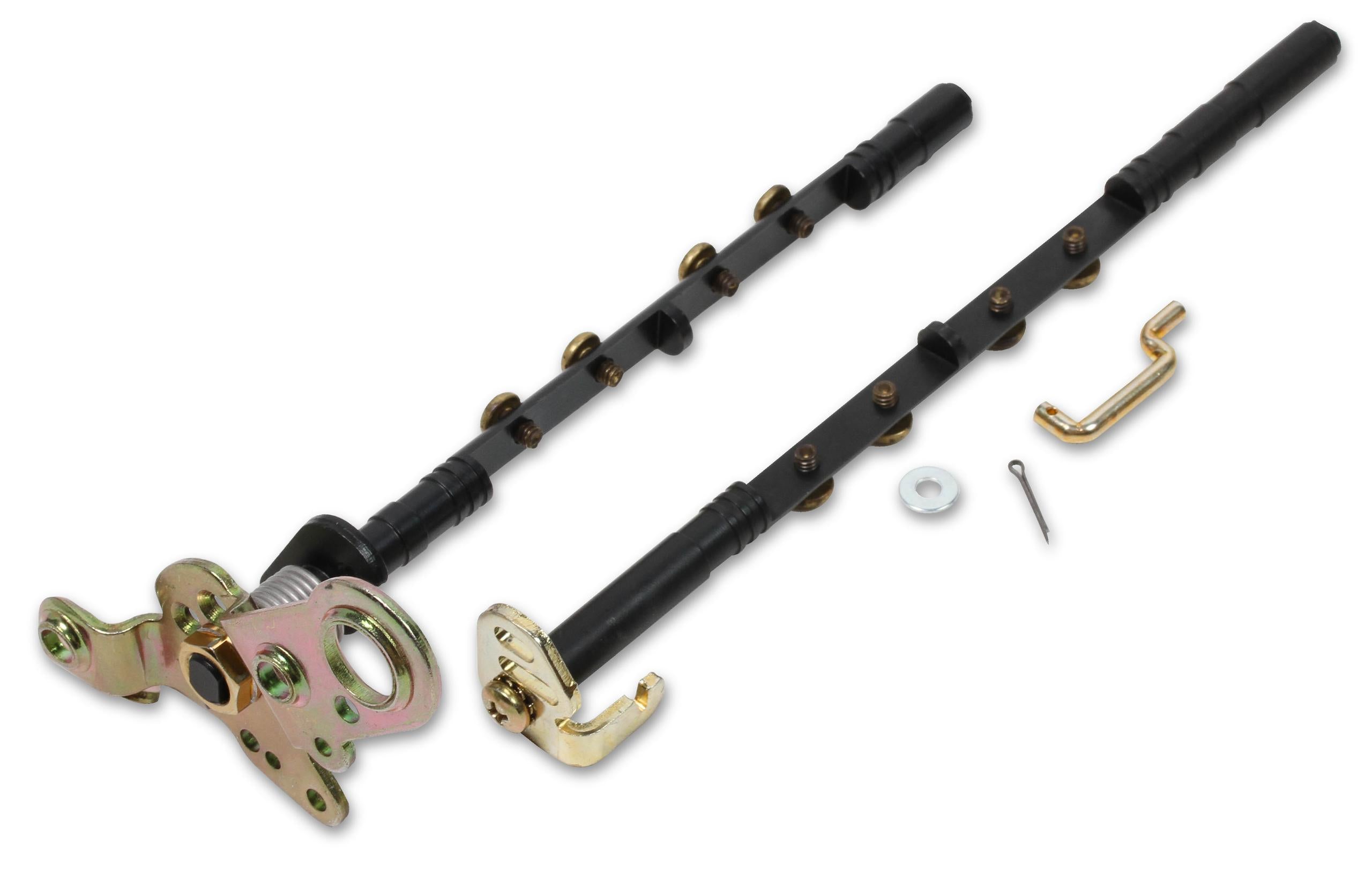 Quickfuel Throttle Shaft Conv. Kit, DP slip link stk. shafts. - 10-1QFT