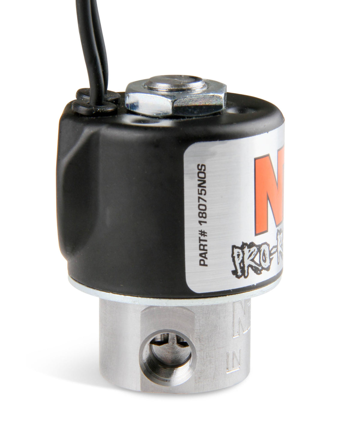 NOS  Fuel Solenoid - Black. - 18075BNOS