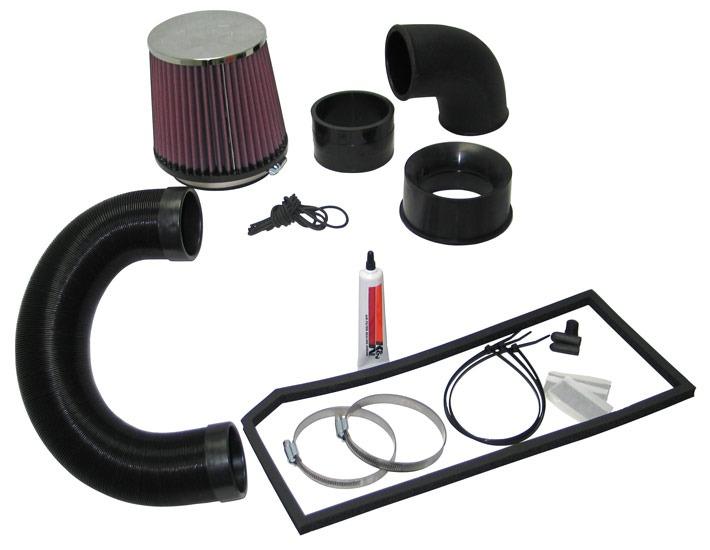 K and N Filters Performance Air Intake System (2004-2012 Leon Cupra, A3 Quattro, A3, TT, S3, Leon, Toledo, Altea XL) - 57-0570