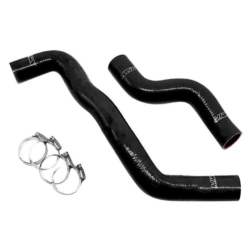 HPS Performance HPS Black Silicone Radiator Hose Kit Coolant OEM Replacement 57-1054-BLK (Nissan 91-99 Sentra with SR20) - 57-1054-BLK