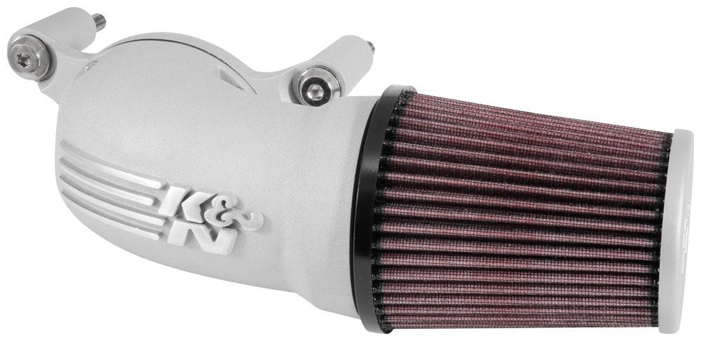 K and N Filters Performance Air Intake System (2001-2017 Harley-Davidson Fitment) - 57-1137S