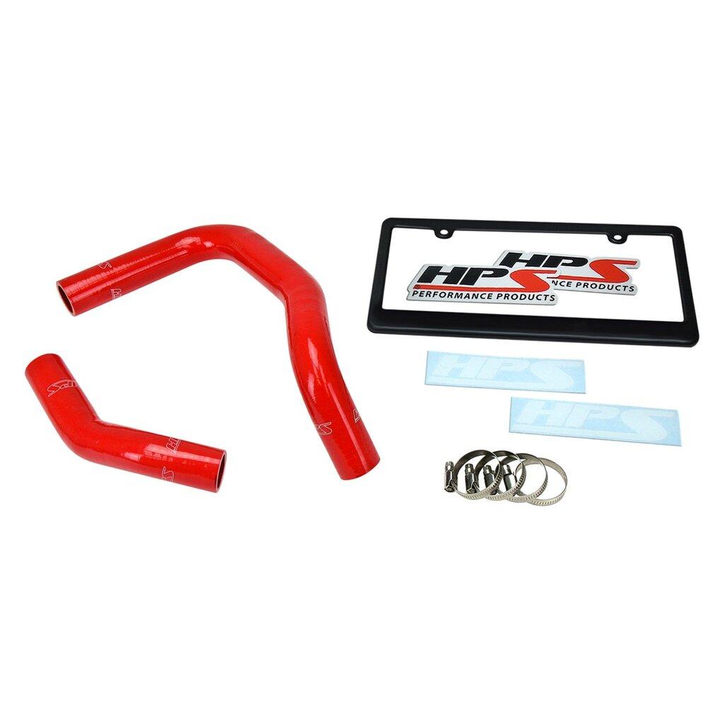 HPS Performance HPS Red AE86 Silicone Radiator Hose Kit Coolant OEM Replacement 57-1202-RED (Toyota 85-87 Corolla AE86) - 57-1202-RED
