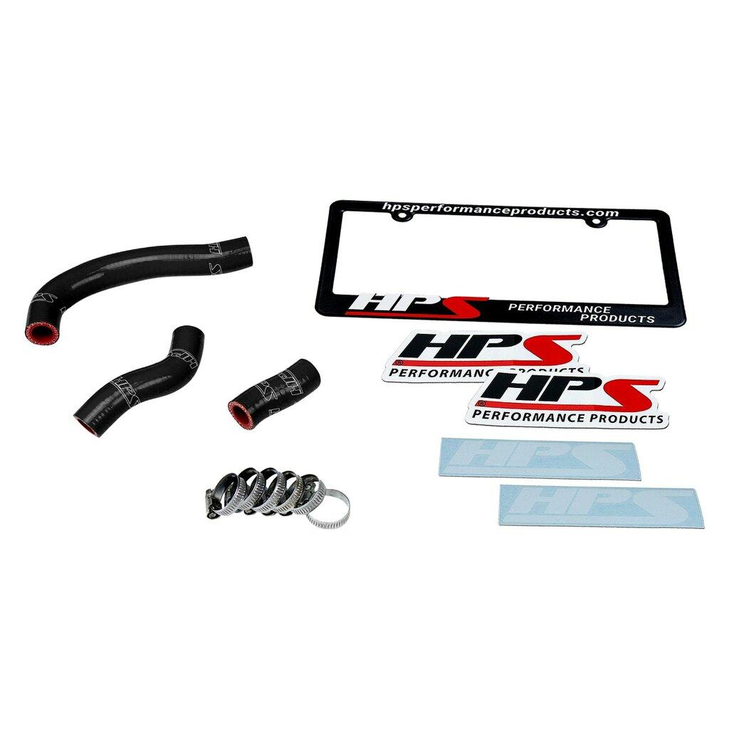 HPS Performance HPS Black Silicone Radiator Hose Kit Coolant OEM Replacement 57-1357-BLK (KTM 08-09 450 505 SX-F XC-F) - 57-1357-BLK