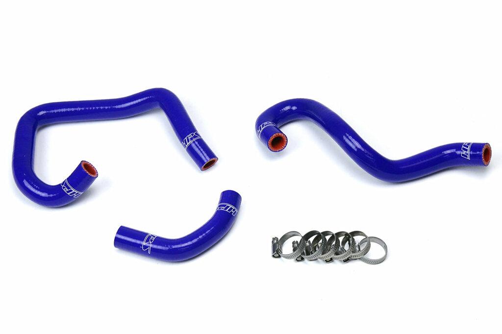 HPS Performance HPS Blue Silicone Heater Hose Kit Coolant MK4 2JZ Turbo Left Hand Drive 57-1521-BLUE (Toyota 93-98 Supra MK4 2JZ Turbo Left Hand Drive) - 57-1521-BLUE