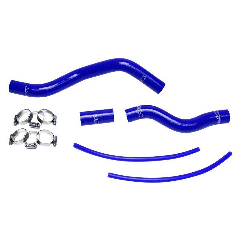 HPS Performance HPS Blue Silicone Radiator Hose Kit Coolant OEM Replacement 57-1526-BLUE (Honda 01-05 Civic 1.7L Automatic Trans.) - 57-1526-BLUE