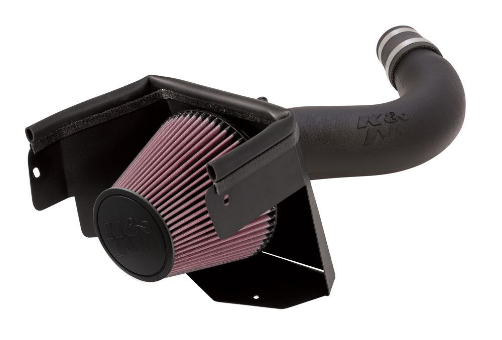 K and N Filters Performance Air Intake System (2007-2011 Wrangler) - 57-1553