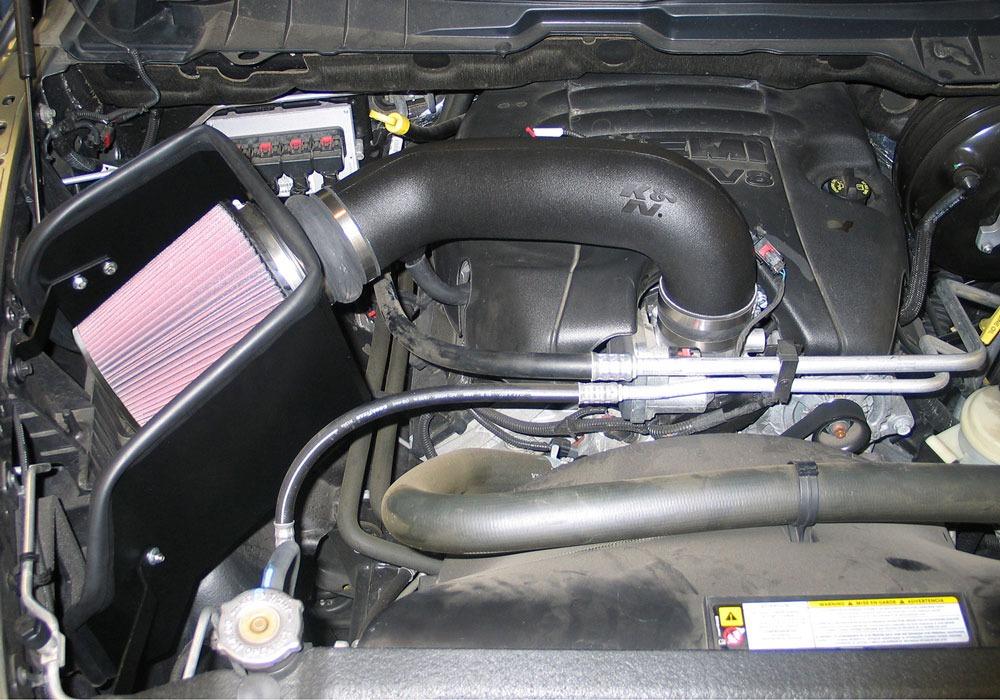K and N Filters Performance Air Intake System (2009-2018 1500, 2500, Ram 1500) - 57-1561