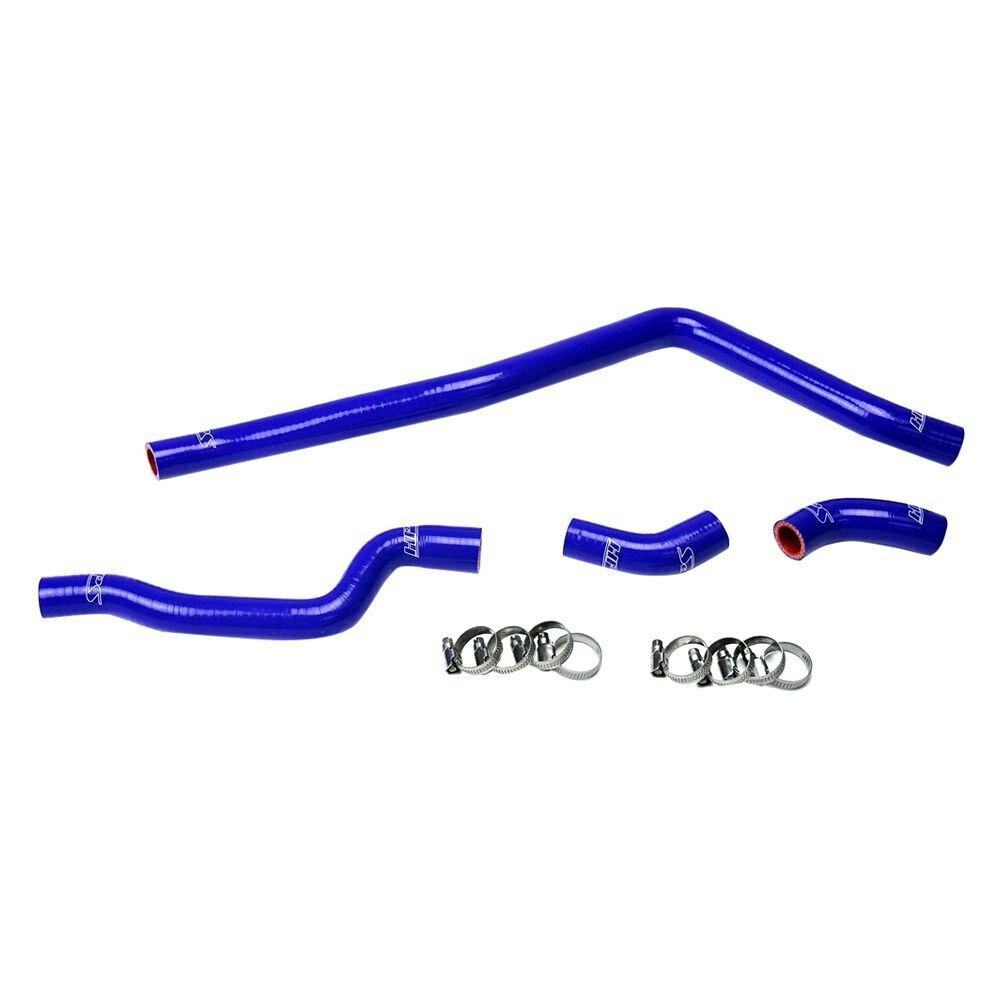 HPS Performance HPS Blue Silicone Radiator Hose Kit (4pcs complete set) Coolant 57-1615-BLUE (Yamaha 01-05 YFM660 Raptor) - 57-1615-BLUE