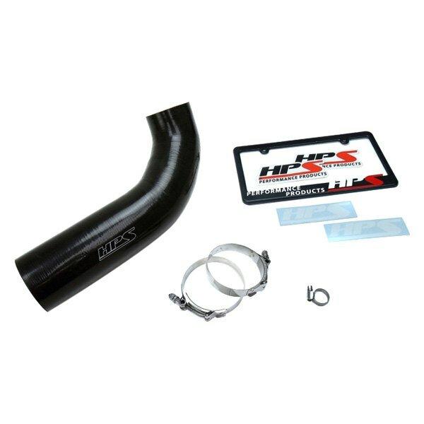 HPS Performance HPS Black Silicone Air Intake Hose Post MAF Tube 57-1639-BLK (Jeep 12-17 Wrangler JK & Unlimited 3.6L V6) - 57-1639-BLK