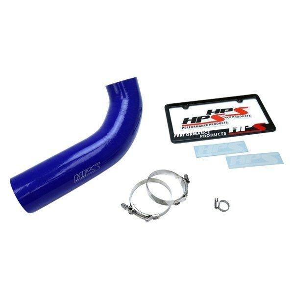 HPS Performance HPS Blue Silicone Air Intake Hose Post MAF Tube 57-1639-BLUE (Jeep 12-17 Wrangler JK & Unlimited 3.6L V6) - 57-1639-BLUE