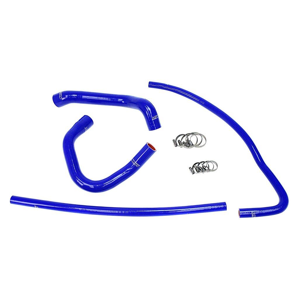 HPS Performance HPS Blue Silicone Radiator + Heater Hose Kit Coolant OEM Replacement 57-1690-BLUE (Jeep 93-98 Grand Cherokee ZJ 4.0L I6 Left Hand Drive) - 57-1690-BLUE
