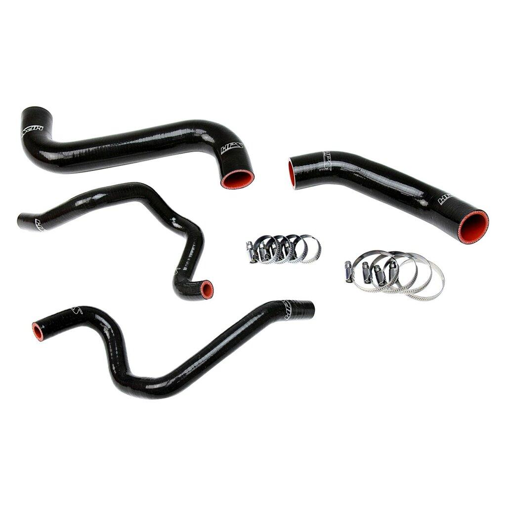 HPS Performance HPS Black Silicone Radiator + Heater Hose Kit Coolant OEM Replacement 57-1732-BLK (Subaru 2003 Impreza 2.5L Non Turbo) - 57-1732-BLK