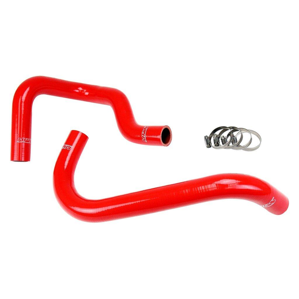 HPS Performance HPS Red Silicone Radiator Hose Kit Coolant OEM Replacement 57-1746R-RED (Toyota 95-04 Tacoma 2.4L 4Cyl) - 57-1746R-RED