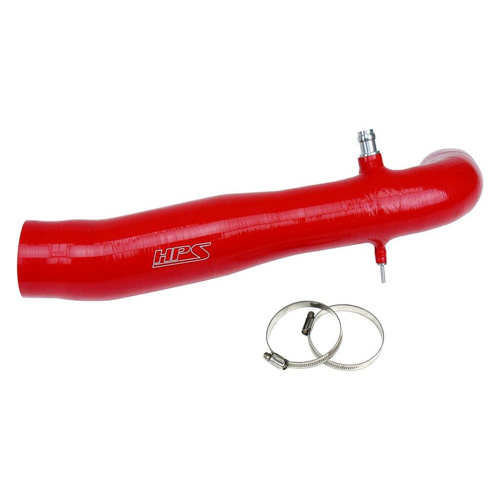 HPS Performance HPS Red Silicone Air Intake Hose Post MAF Tube 57-1827-RED (Toyota 05-19 Tacoma 2.7L 4Cyl) - 57-1827-RED