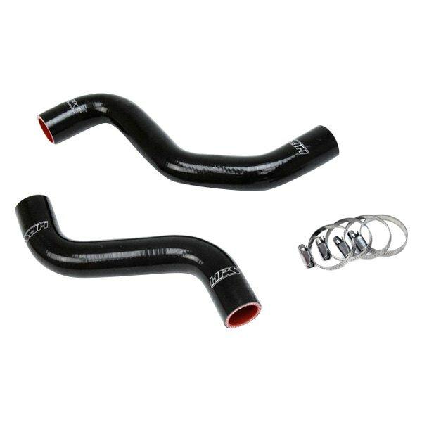 HPS Performance HPS Black Silicone Radiator Hose Kit Coolant OEM Replacement 57-1840-BLK (Toyota 95-04 Tacoma V6 3.4L Manual Trans.) - 57-1840-BLK