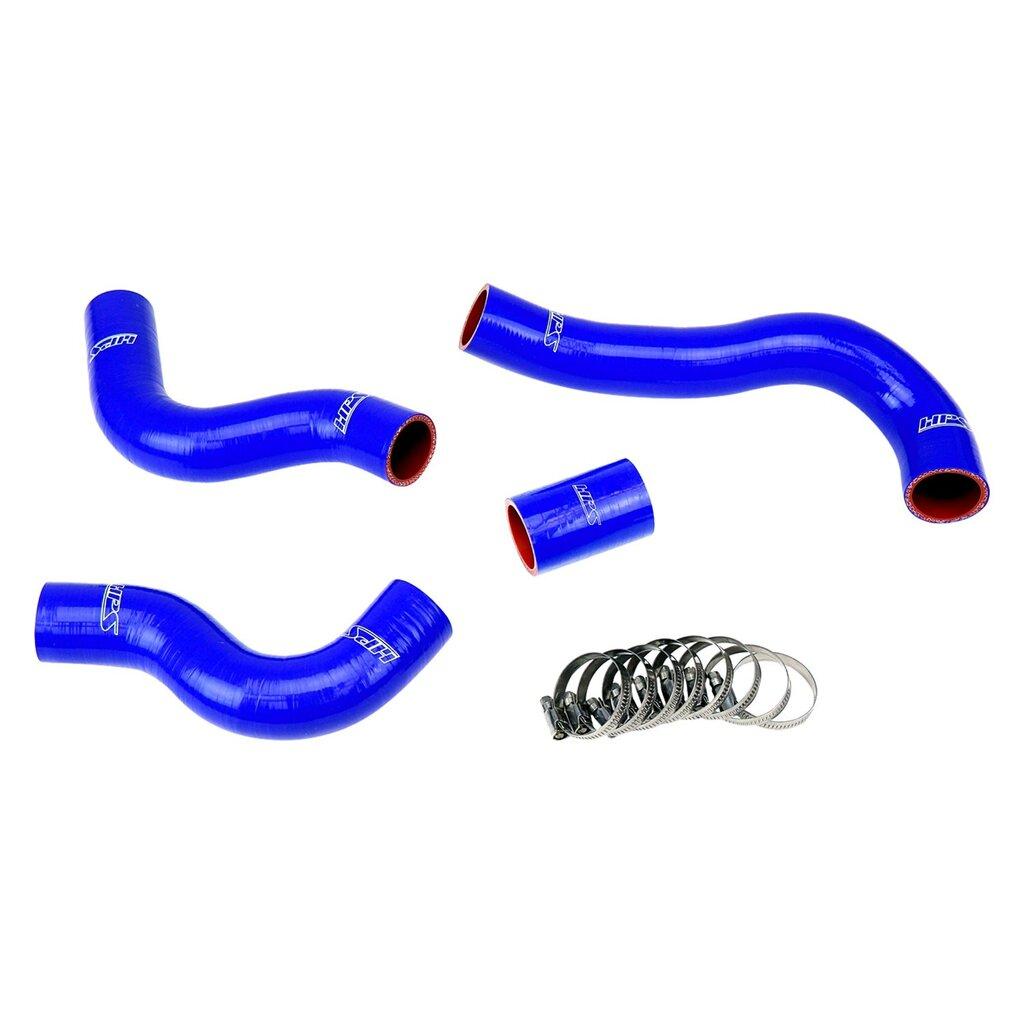 HPS Performance HPS Blue Silicone Radiator Hose Kit Coolant OEM Replacement Upper Lower 57-1847-BLUE (Nissan 84-89 300ZX 3.0L V6 Turbo / NA) - 57-1847-BLUE