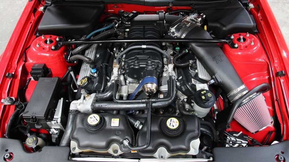 K and N Filters Performance Air Intake System (2007-2009 Mustang) - 57-2571