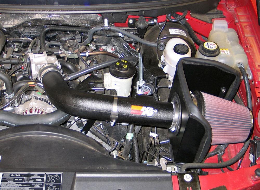 K and N Filters Performance Air Intake System (2007-2008 F-150) - 57-2574