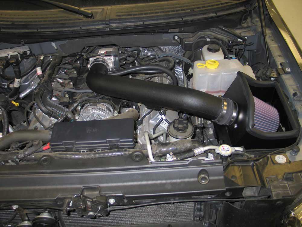 K and N Filters Performance Air Intake System (2011-2012 Ford F-150) - 57-2584
