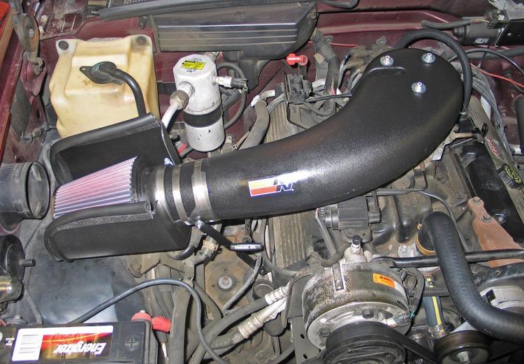K and N Filters Performance Air Intake System (1988-1995 Chevrolet, GMC Fitment) - 57-3027