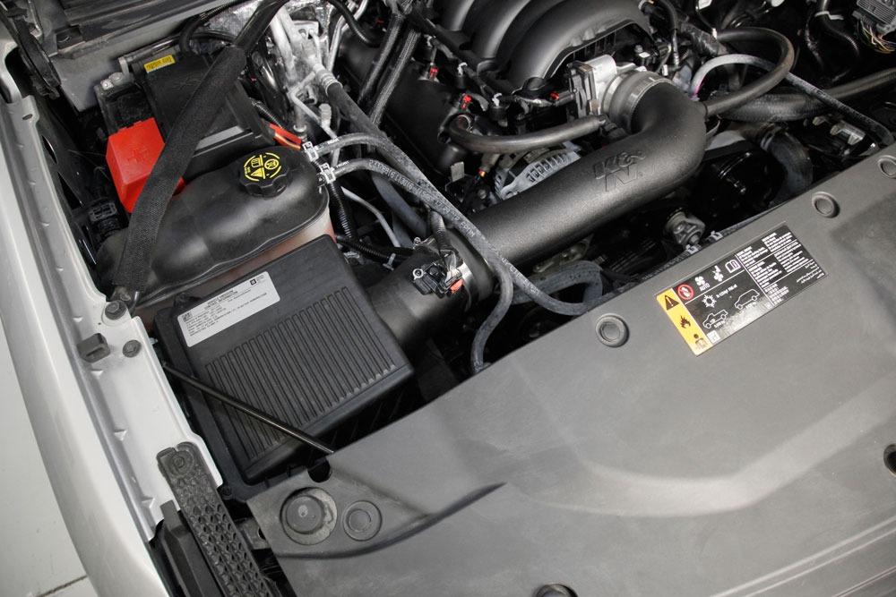K and N Filters Performance Air Intake System (2017-2020 Cadillac, Chevrolet, GMC Fitment) - 57-3098
